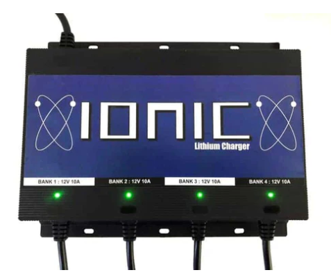 Ionic 4 Bank Charger 12V 10A