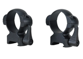 LEVER-LOK 30MM HIGH STEEL TOP MOUNT QUICK DETACH SCOPE RING, MATTE BLACK - 49335