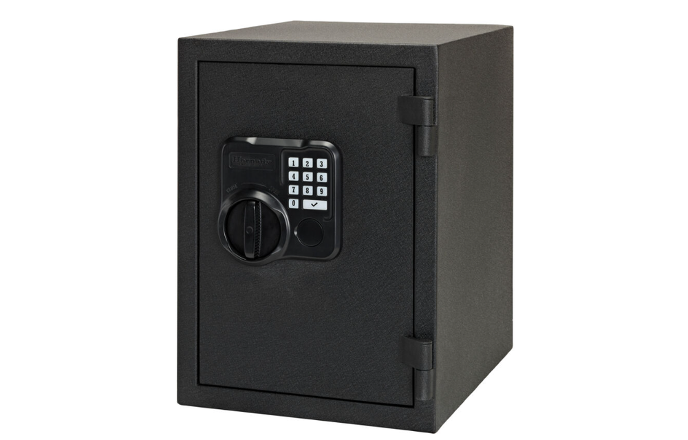 Fireproof Keypad Safe 12"x15"x16.5" Black