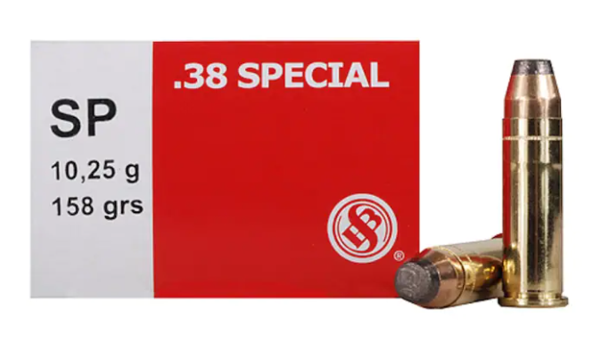 38 Special 158 Grain Semi-Jacketed Soft Point Box of 50
