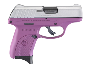 EC9S 9mm Purple Frame Silver Slide 3295