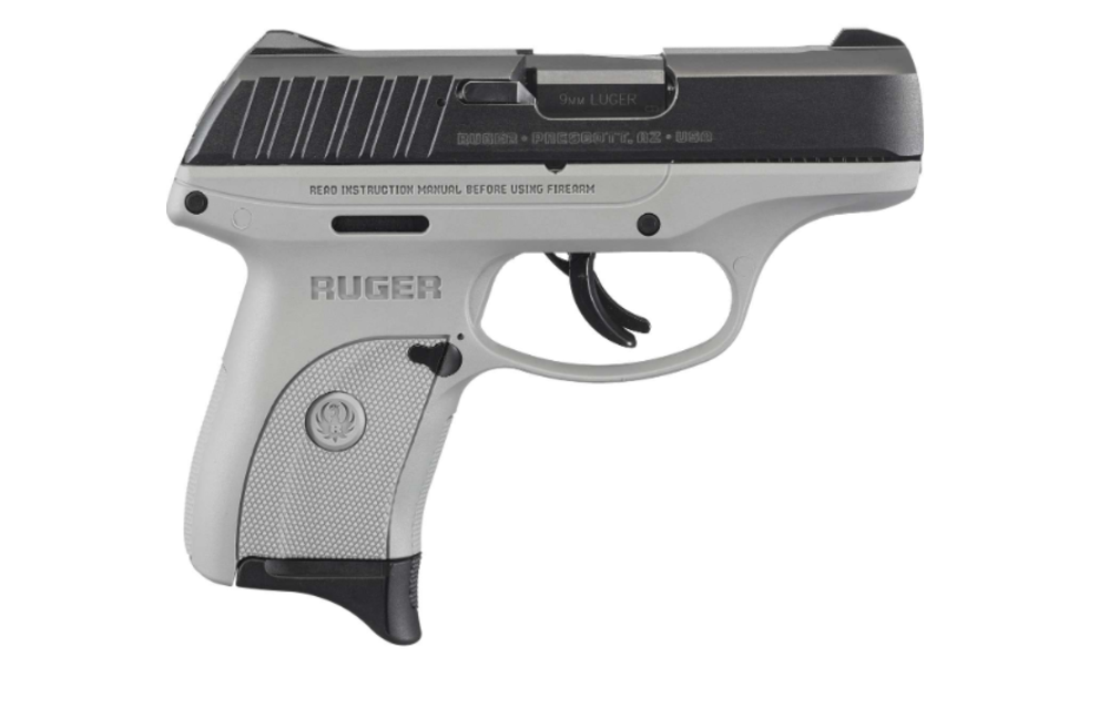 EC9s 9mm Luger 3.12" 7+1 Gray Frame Black Oxide Steel Slide Gray Polymer Grip