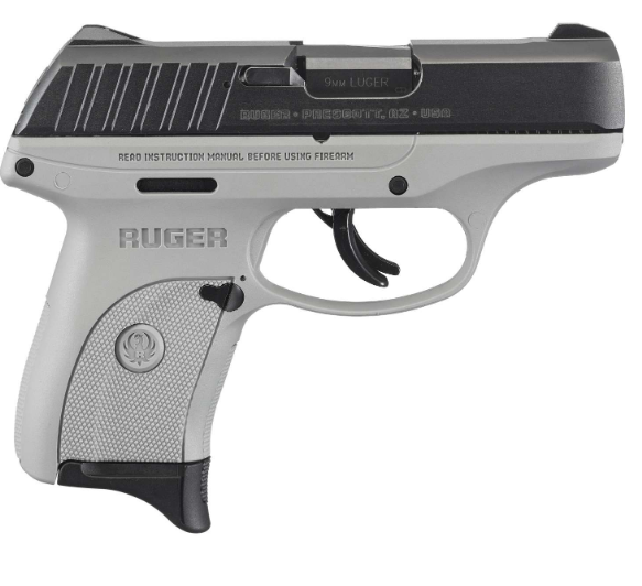 EC9s 9mm Luger 3.12" 7+1 Gray Frame Black Oxide Steel Slide Gray Polymer Grip