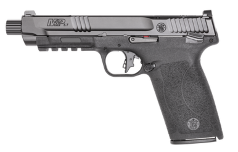 M&P 5.7 OR Optic Ready Threaded Barrel Thumb Safety Blk 5.7x28mm 5in 22rnd