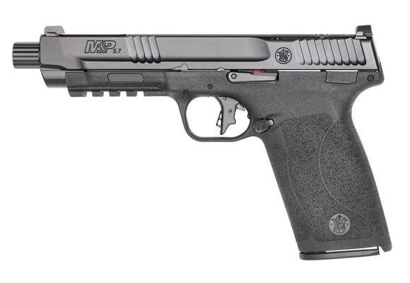 M&P 5.7 OR Optic Ready Threaded Barrel No Thumb Safety Blk 5.7x28mm 5in 22rnd