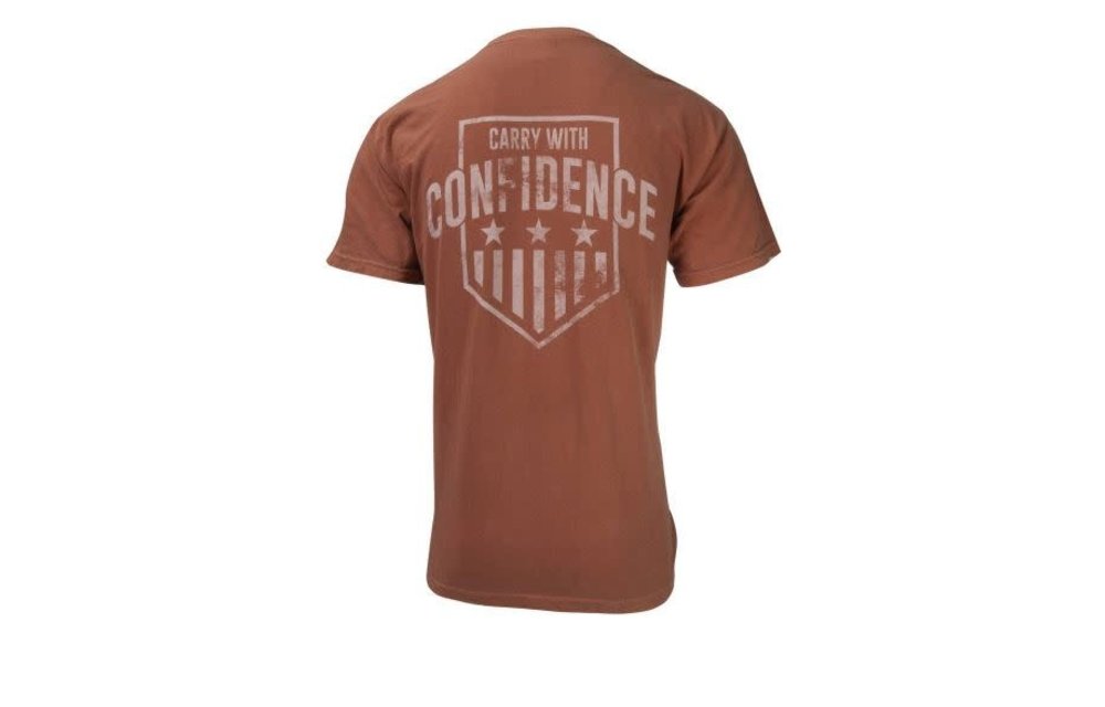 Glock Carry Confidence T-Shirt, Large, Orange