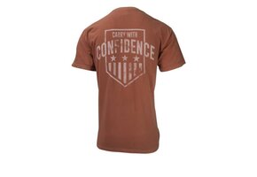 Glock Carry Confidence T-Shirt, Large, Orange