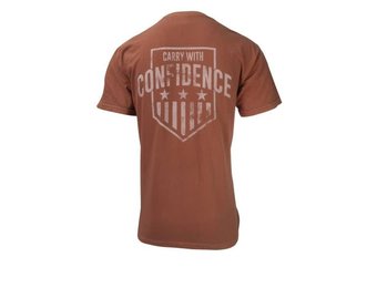 Glock Carry Confidence T-Shirt, Large, Orange