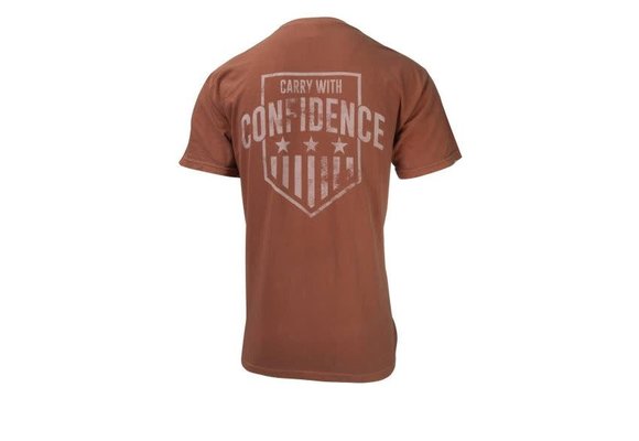 Glock Carry Confidence T-Shirt, Large, Orange