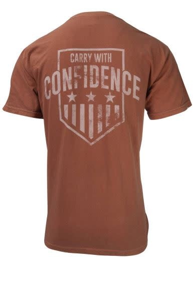 Glock Carry Confidence T-Shirt, Large, Orange