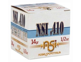 NOBEL SPORT HUNTING 410 GA 1/2OZ #7.5 2 1/2" 25rds