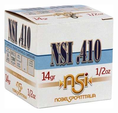 NOBEL SPORT HUNTING 410 GA 1/2OZ #7.5 2 1/2" 25rds