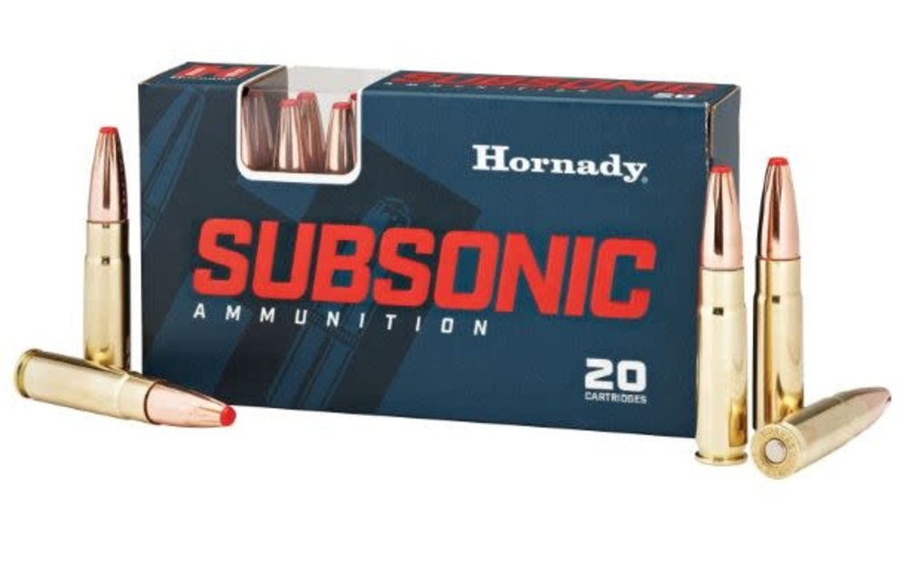300 Blackout 190 gr Sub-X® Subsonic Item #80877 | 20/Box