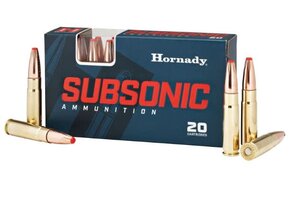 300 Blackout 190 gr Sub-X® Subsonic Item #80877 | 20/Box