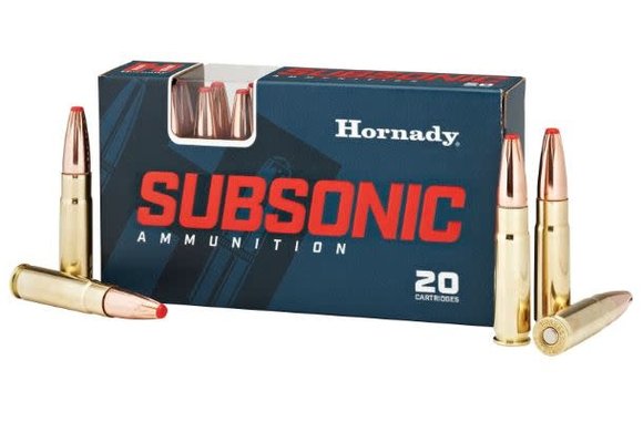 300 Blackout 190 gr Sub-X® Subsonic Item #80877 | 20/Box