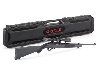 10/22 CARBINE COMBO 22LR 10RD 18.5" RIFLE W/ SCOPE AND CASE - 31143