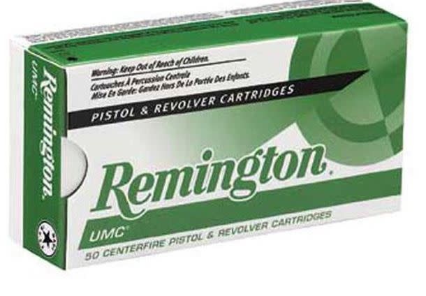 Remington UMC .38 Special Ammunition, 250 Rounds, MC/FMJ, 130 Grains