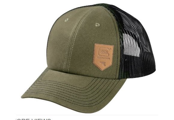 GREEN CHINO MESH HAT