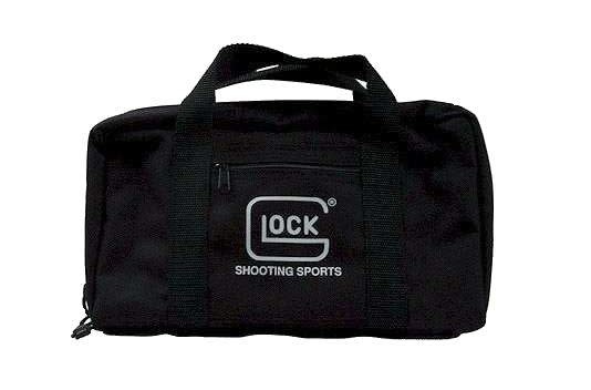 Single Pistol Range Bag Dupont Ballistic Nylon Textured Black