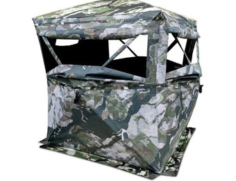Full Frontal One-Way See-Through Ground Blind
