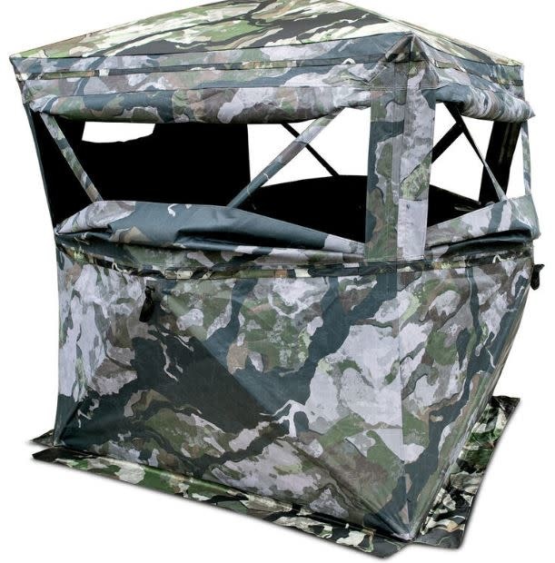 Full Frontal One-Way See-Through Ground Blind