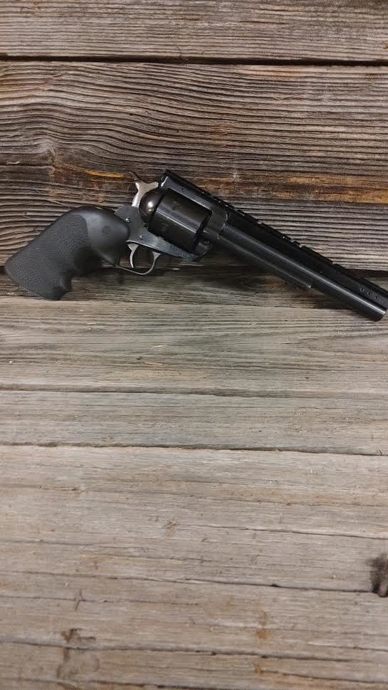USED Super BlackHawk 44 Rem Mag 7.50" Barrel 6rd Cylinder, Blued Alloy Steel Scope rail