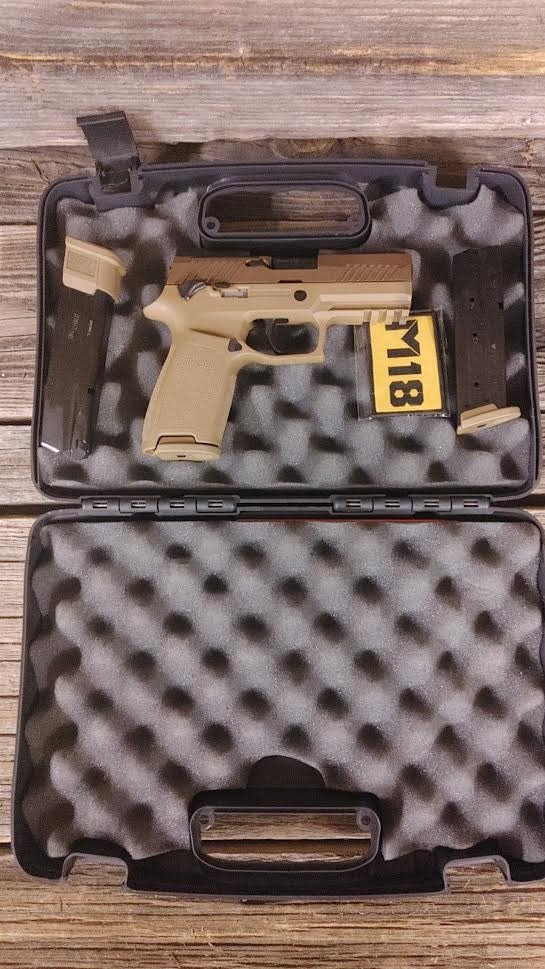 USED P320 M18 9mm 320CA-9-M18-MS-2M