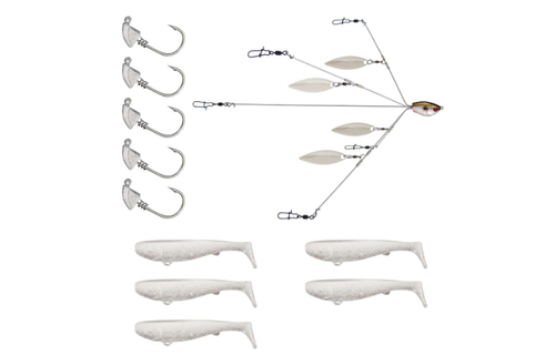 Scottsboro Kit 3.5'' 5Wire Sight Minnow 11p