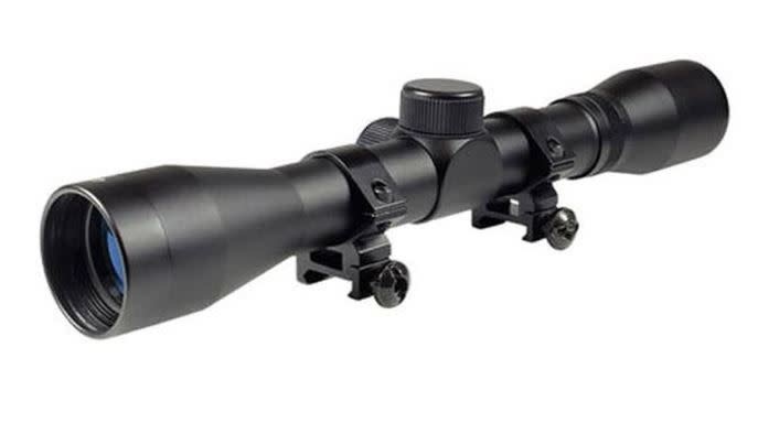 BUCKLINE™ RIFLE SCOPE 4X32 / DUPLEX RETICLE / WEAVER-STYLE RINGS / BLACK