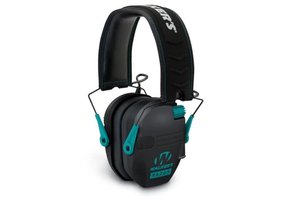 RAZOR SLIM ELECTRONIC MUFF - BLACK W/ TEAL ACCENT