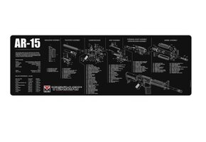 AR-15 BLACK TEKMAT GUN CLEANING MAT