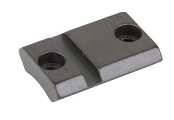 Grand Slam Steel Top Mount Base, Fits Savage 110, 670 (8-40), Black