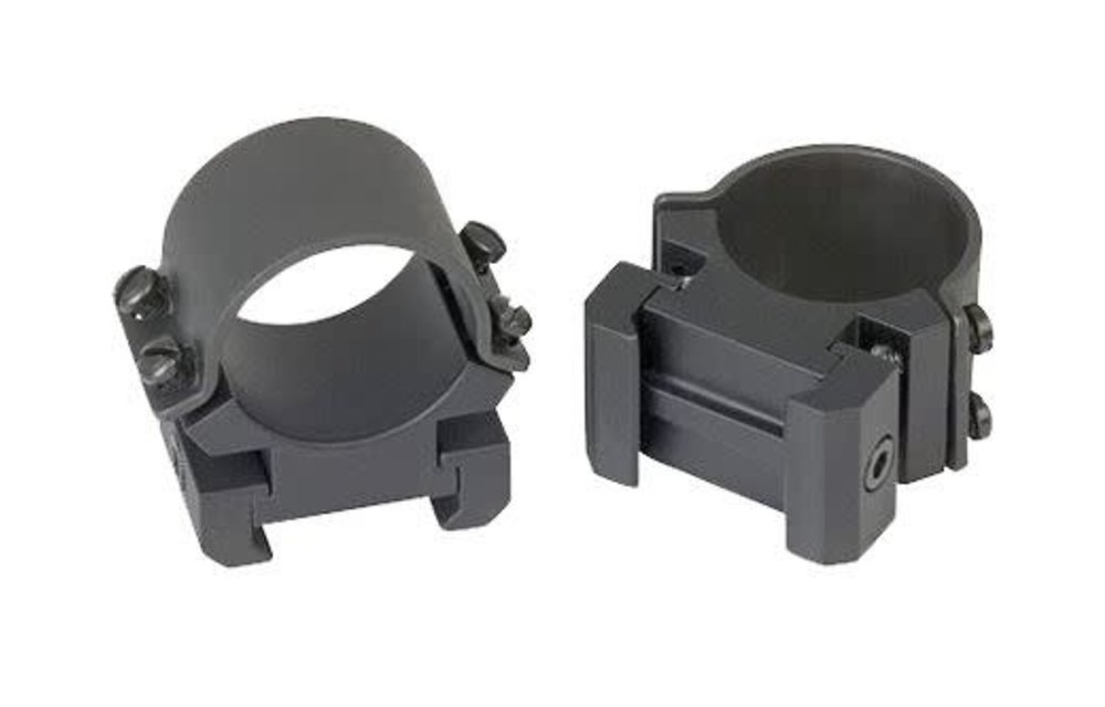 Sure Grip 1" High Windage Adjustable Matte Black Steel