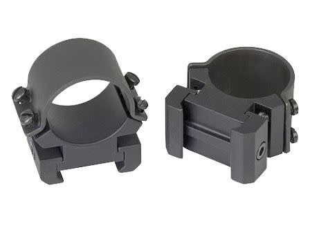 Sure Grip 1" High Windage Adjustable Matte Black Steel