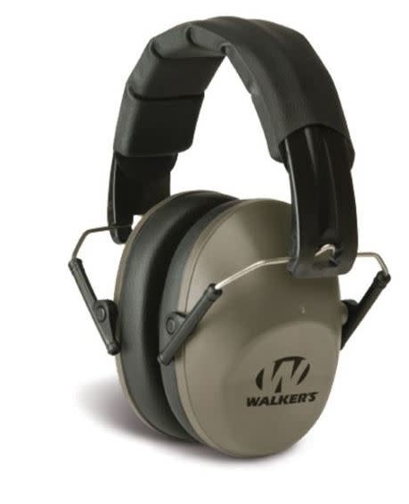 GAME EAR 22 DB OVER THE HEAD PRO LOW-PROFILE FOLDING EARMUFF, FLAT DARK EARTH - GWPFPM1FDE