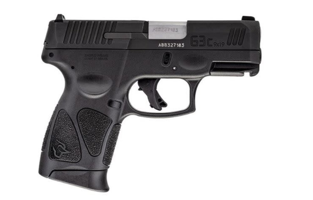 TAURUS G3C 9MM PISTOL 3.2" 12RD, BLACK - 1-G3C931-2X12