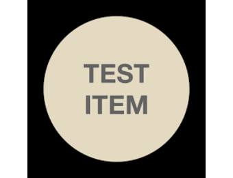 TEST ITEM