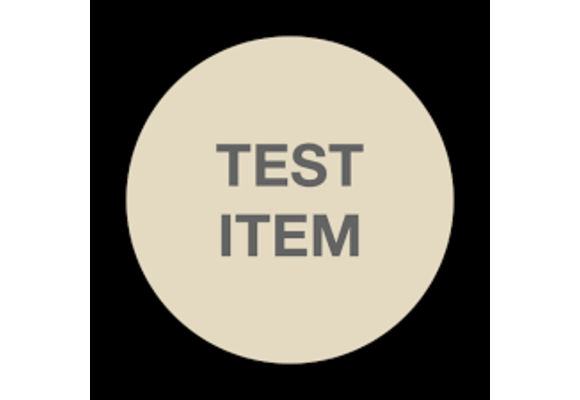 TEST ITEM
