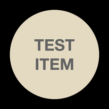 TEST ITEM