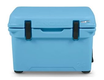 Engel 25 High-Performance Roto-Molded Cooler - 25 Quart - Arctic Blue