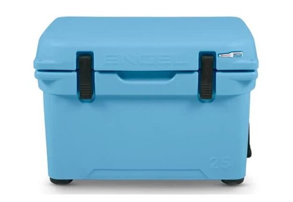 Engel 25 High-Performance Roto-Molded Cooler - 25 Quart - Arctic Blue