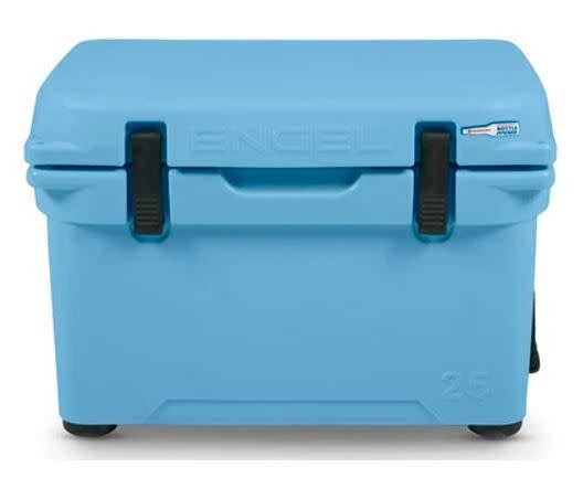 Engel 25 High-Performance Roto-Molded Cooler - 25 Quart - Arctic Blue