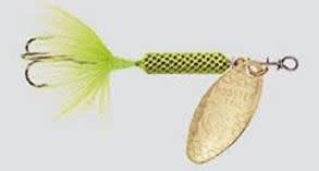 Yakima Rooster Tail 1/8 oz. Spinnerbait Black