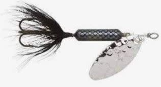 Yakima Rooster Tail 1/8 oz. Spinnerbait Black