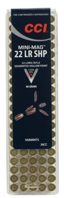 CCI Mini-Mag .22LR 40gr