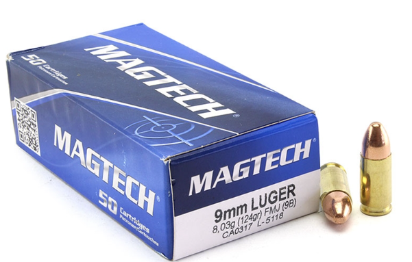 Magtech 9MM 124 gr (FMJ) CC0324