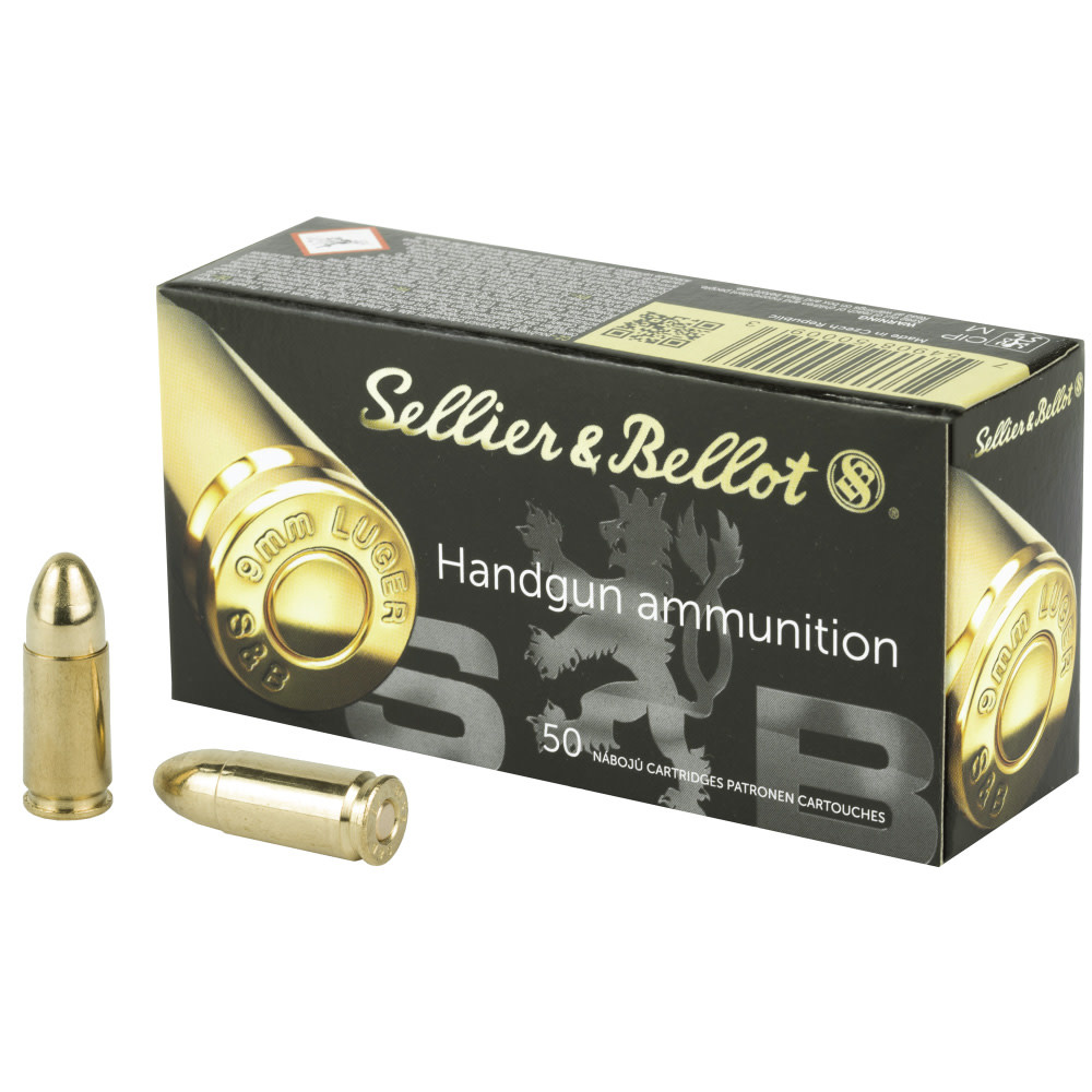 Sellier & Bellot 9mm 124gr (SB9B)