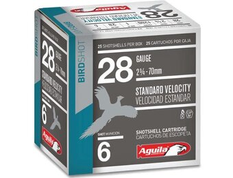Aguila Standard Velocity 28 Ga 2-3/4" 1 oz #6 1chb2836