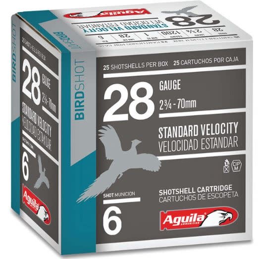 Aguila Standard Velocity 28 Ga 2-3/4" 1 oz #6 1chb2836