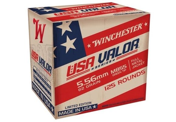 Winchester USA 5.56  62-Grain 125USA855125